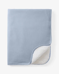 Light Fog Ribbed Mini Cloud Blanket®