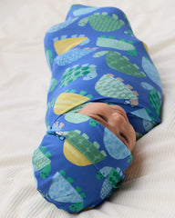 Shell Parade Swaddle & Beanie Set