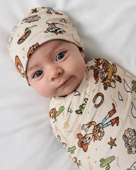 Disney & Pixar Woody's Wild West Swaddle & Beanie Set