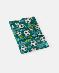 Soccer Stars Swaddle & Beanie Set