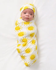 Sunshine Swaddle & Beanie Set