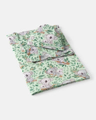 Koala Cuddles Swaddle & Beanie Set