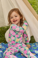 Ladybug Meadow Two-Piece Pajama Set