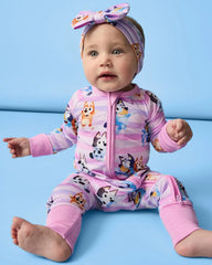 Bluey Dance All Day Pink Zippy