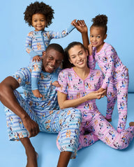 Bluey Dance All Day Pink Women's Pajama Pants