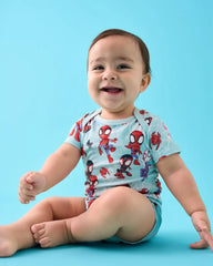 Spidey & His Amazing Friends Tiny Webs Short Sleeve Bodysuit