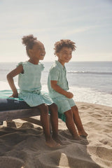 Coastal Rays Flounce Skort