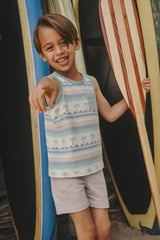 Swell Stripes Pocket Tank