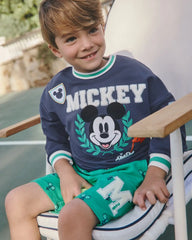 Disney Mickey Mouse Racket Rally Drawstring Shorts