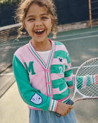 Disney Mickey Mouse Sports Club Varsity Cardigan