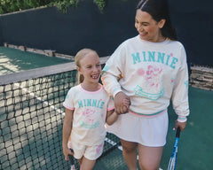 Disney Minnie Mouse Queen of Swing Ringer Tee