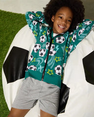 Soccer Stars Zip Hoodie