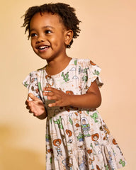 Disney & Pixar Woody's Wild West Tiered Flutter Dress with Bloomer