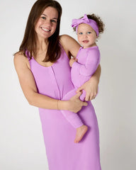 Soft Wisteria Women's Sleeveless Nightgown