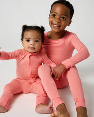 Sweet Papaya Two-Piece Pajama Set