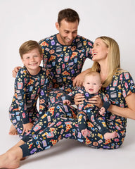 Movie Marathon Men's Short Sleeve Pajama Top