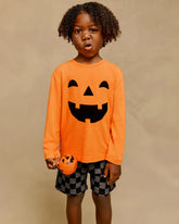 Jack-O'-Lantern Long Sleeve Relaxed Tee