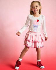 Little Sweetie Puff Sleeve Tee