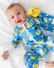 Bubbles the Rubber Ducky Sleepyhead Lovey