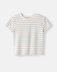 Stone Stripes Short Sleeve Relaxed Tee