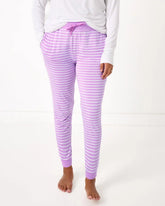 Sweet Orchid Stripe Women's Pajama Pants