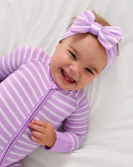 Sweet Orchid Stripe Zippy