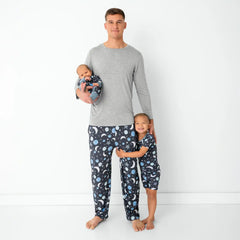Blue To the Moon & Back Men's Pajama Pants