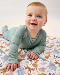 Willow Ribbed Zippy