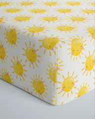 Sunshine Fitted Crib Sheet