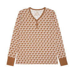 Rust Rainbows Women's Pajama Top