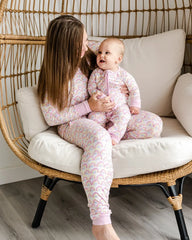 Pastel Rainbows Women's Pajama Pants