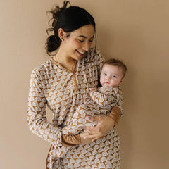 Rust Rainbows Women's Pajama Top
