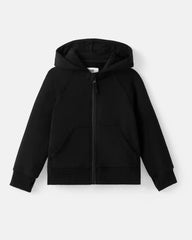 Black Zip Hoodie