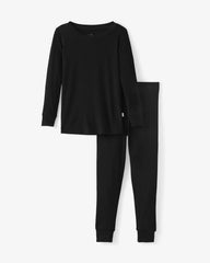 Black Two-Piece Pajama Set