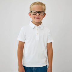 Bright White Polo Shirt