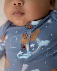 Constellation Cubs Henley Bodysuit