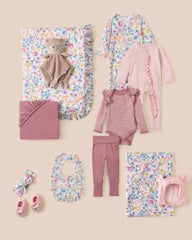 LS Ultimate Gift Set Bundle / Zippy, Gown, Swaddle Set, Bodysuit, Legging, Bonnet, Booties, Lovey, Cloud Blanket, Crib Sheet, Bib