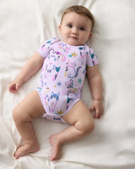 Whiskers & Wags Purple Bodysuit