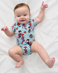 Spidey & His Amazing Friends Tiny Webs Short Sleeve Bodysuit