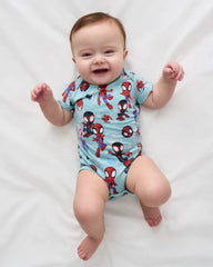 Spidey & His Amazing Friends Tiny Webs Short Sleeve Bodysuit
