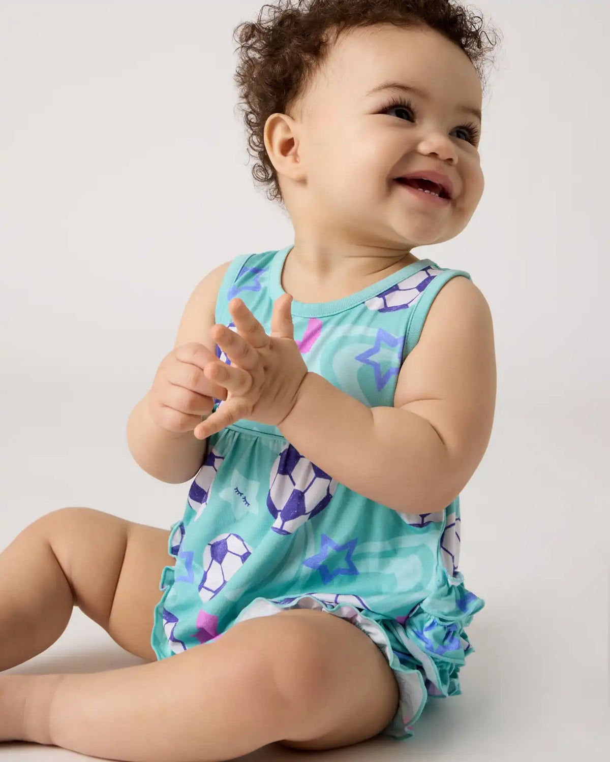 Aqua Soccer Stars Bubble Romper