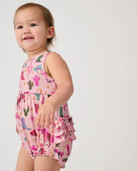 Pink Rancher Roundup Bubble Romper
