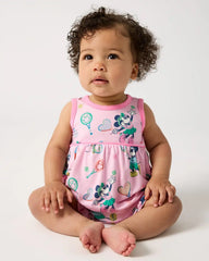 Disney Mickey Mouse & Minnie Mouse Match Bubble Romper