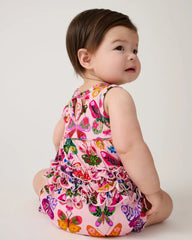 Flutter Garden Bubble Romper