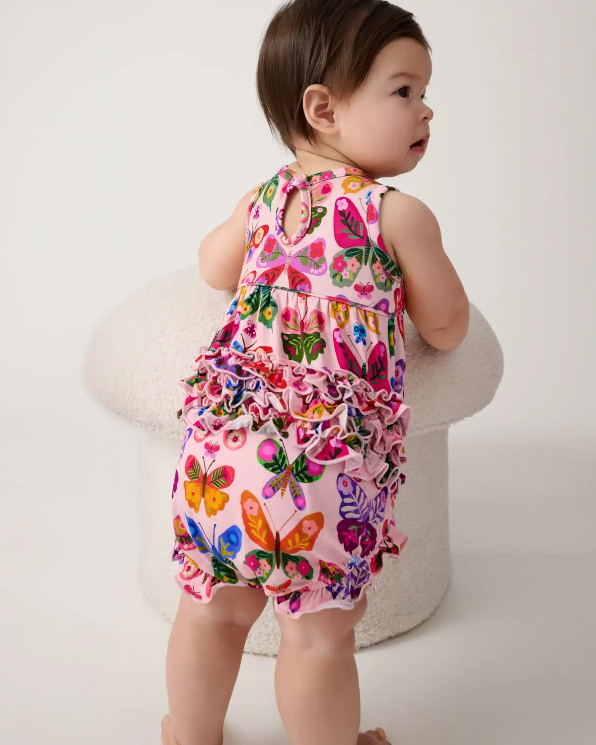 Flutter Garden Bubble Romper
