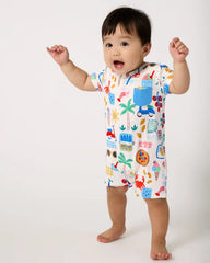 Ciao Bella Pocket Shorty Romper