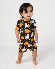 Moonlit Magic Pocket Shorty Romper