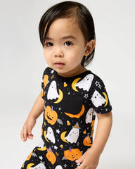 Moonlit Magic Pocket Shorty Romper