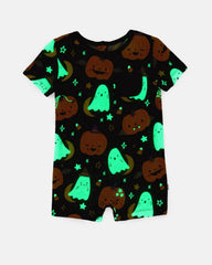 Moonlit Magic Pocket Shorty Romper