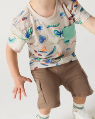 Nature Notes Relaxed Pocket Tee